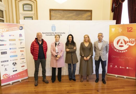O Concello impulsa o deporte solidario coa carreira Costa Ártabra, que unirá Oleiros e A Coruña cun percorrido de dez quilómetros